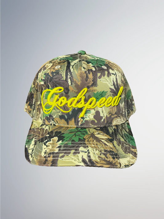 "GODSPEED" CAMO HAT