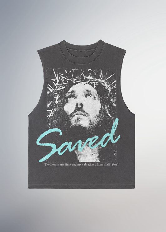 “PSALM 27” CUTOFF TEE