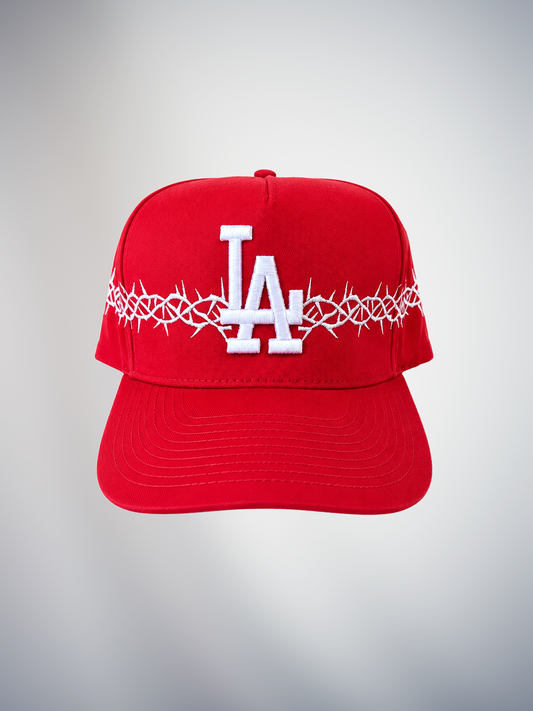 LA THORNS HAT RED