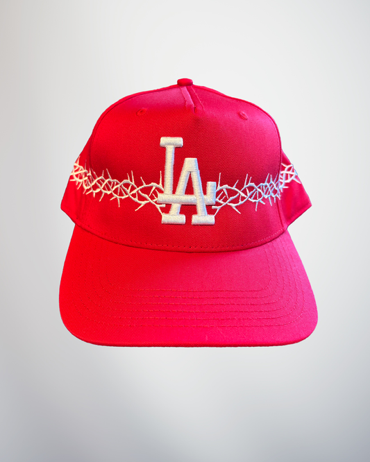"LA THORNS" HAT RED