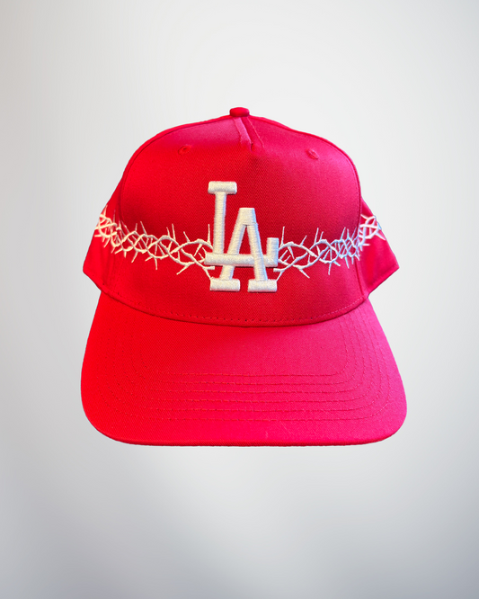 "LA THORNS" HAT RED