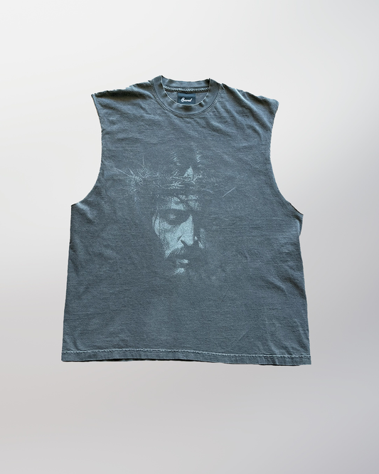 “ROSEARY” CUTOFF TEE